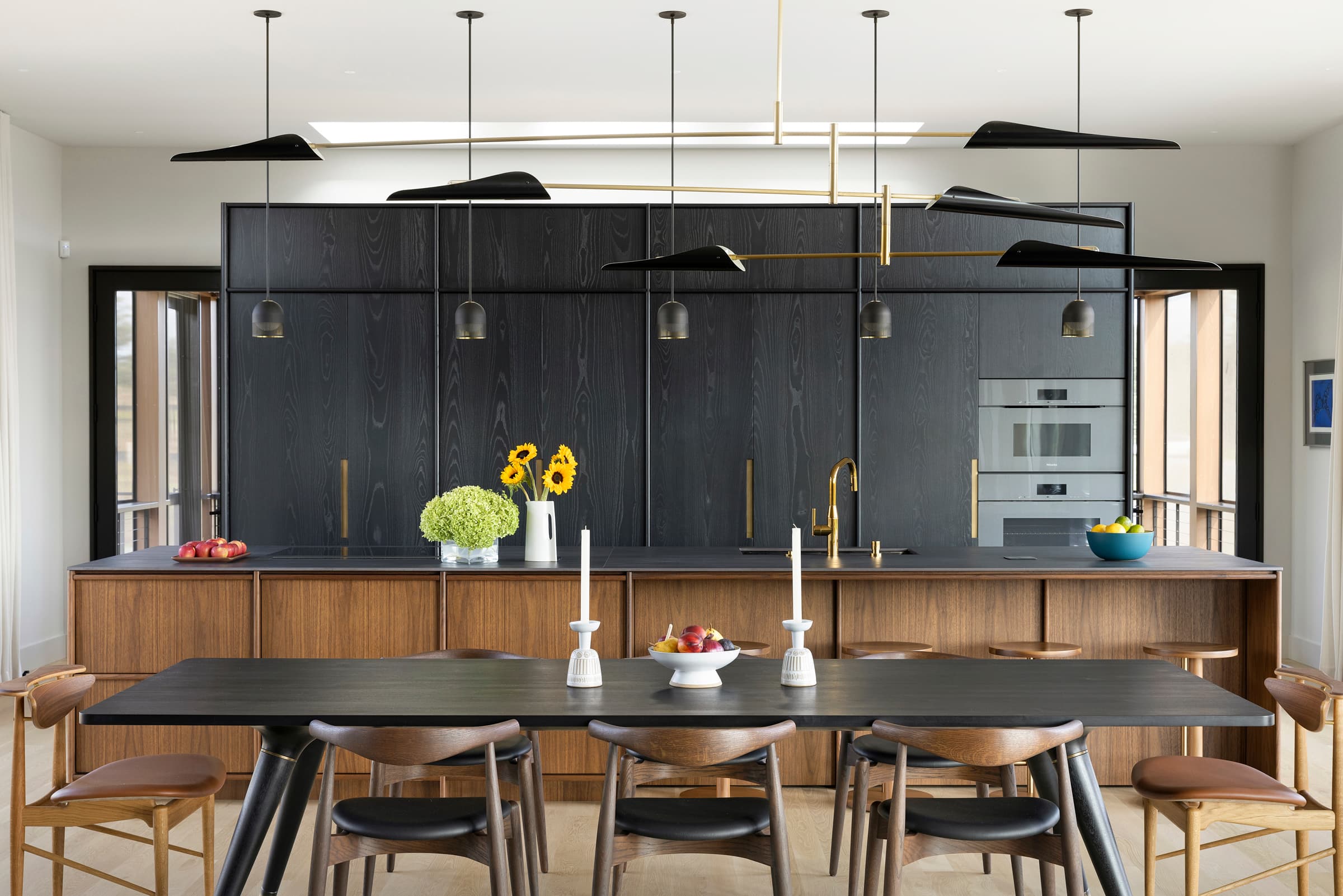 Bespoke custom cabinetry in Ash Estate: Charcoal Ash
