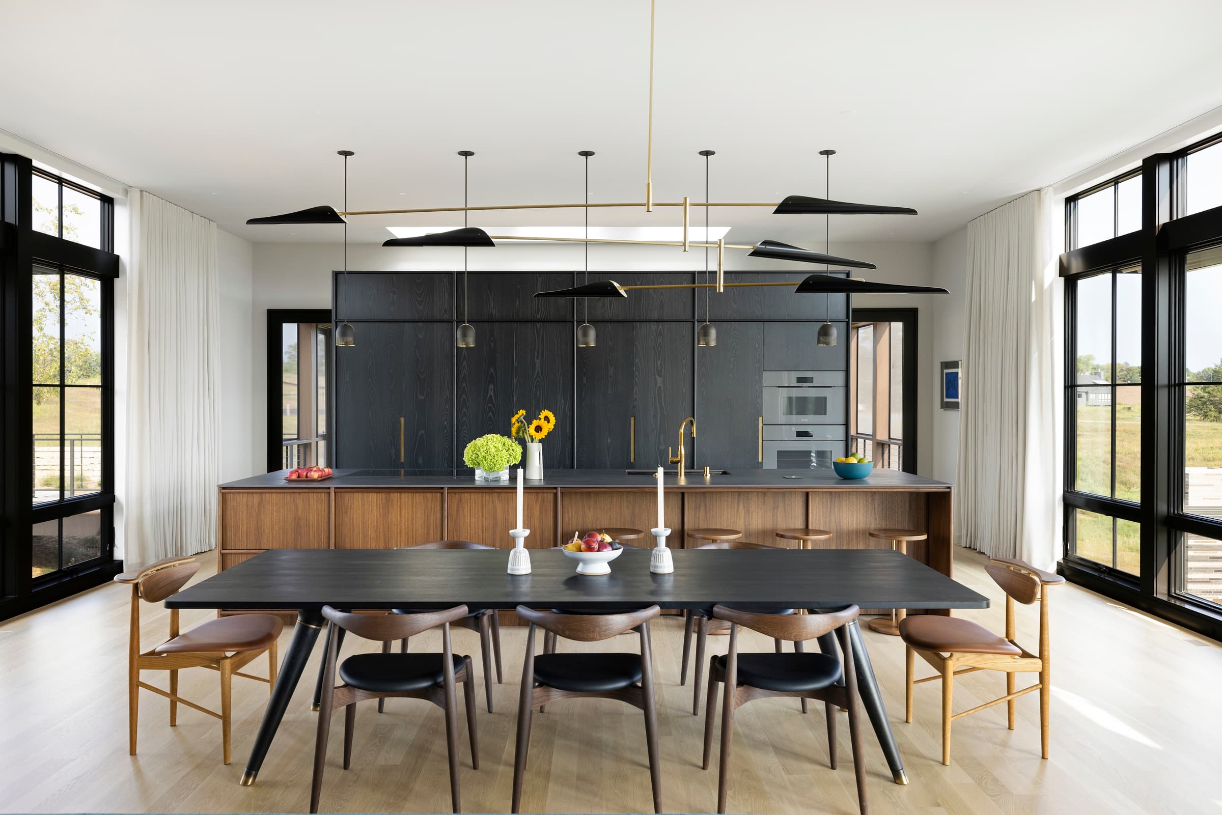 Bespoke custom cabinetry in Ash Estate: Charcoal Ash
