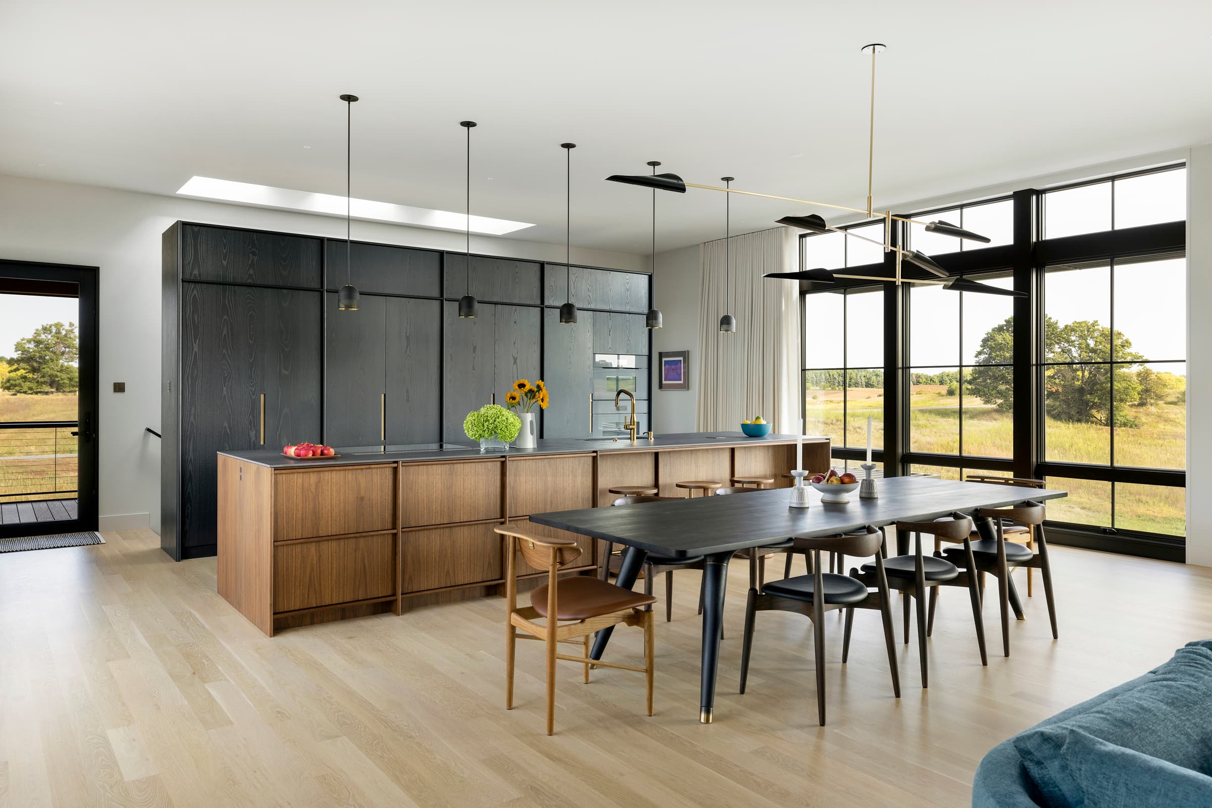 Bespoke custom cabinetry in Ash Estate: Charcoal Ash