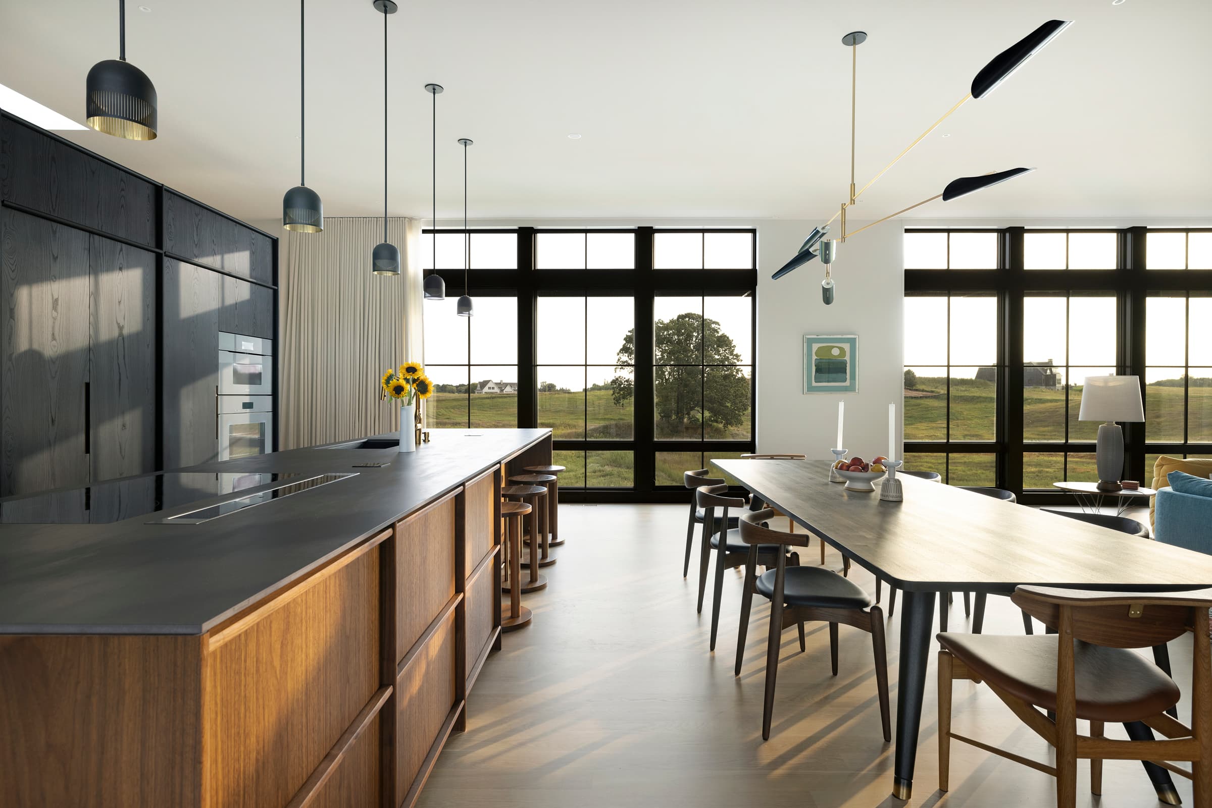 Bespoke custom cabinetry in Ash Estate: Charcoal, Ash