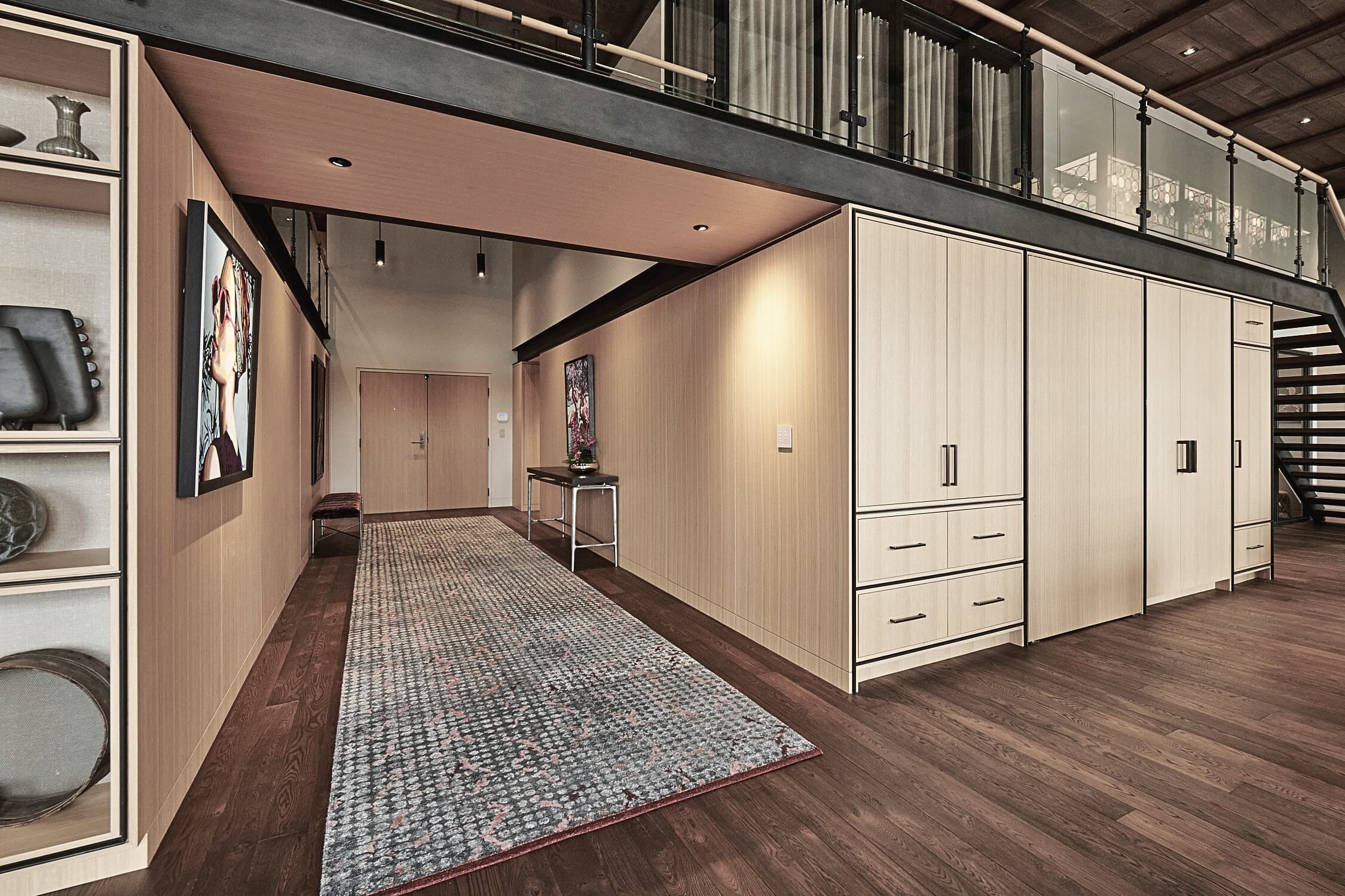 Bespoke custom cabinetry in Nordic Modern: Integrated Appliance Panels