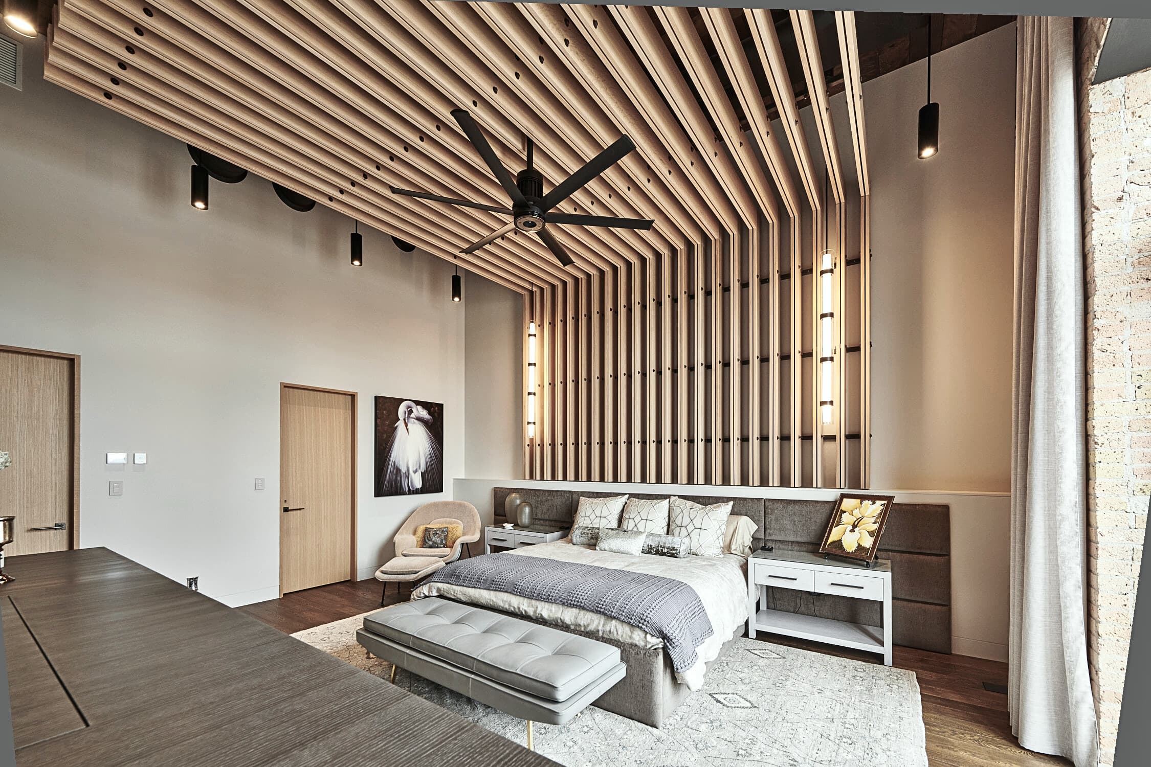 Bespoke custom cabinetry in Nordic Modern: Rift White Oak Cloud