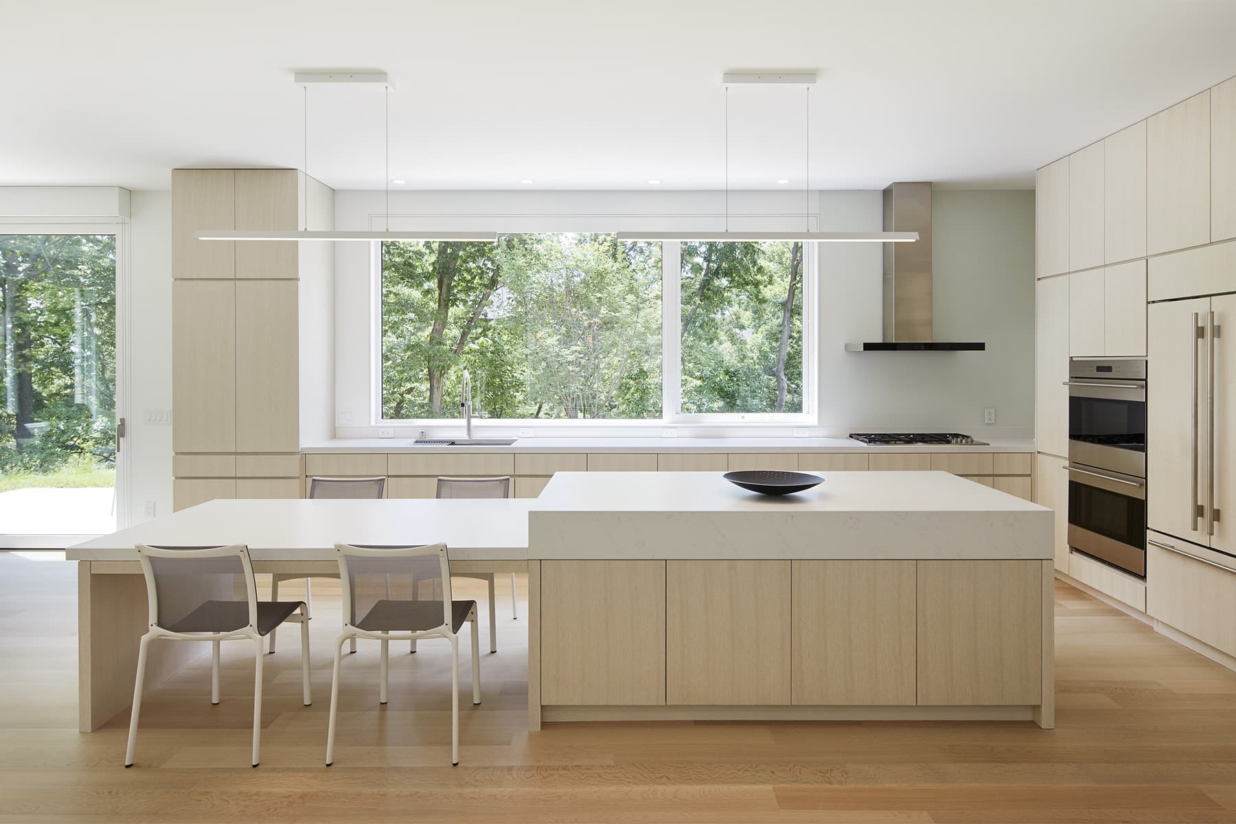Bespoke custom cabinetry in Whispering Oak: X Residences 13