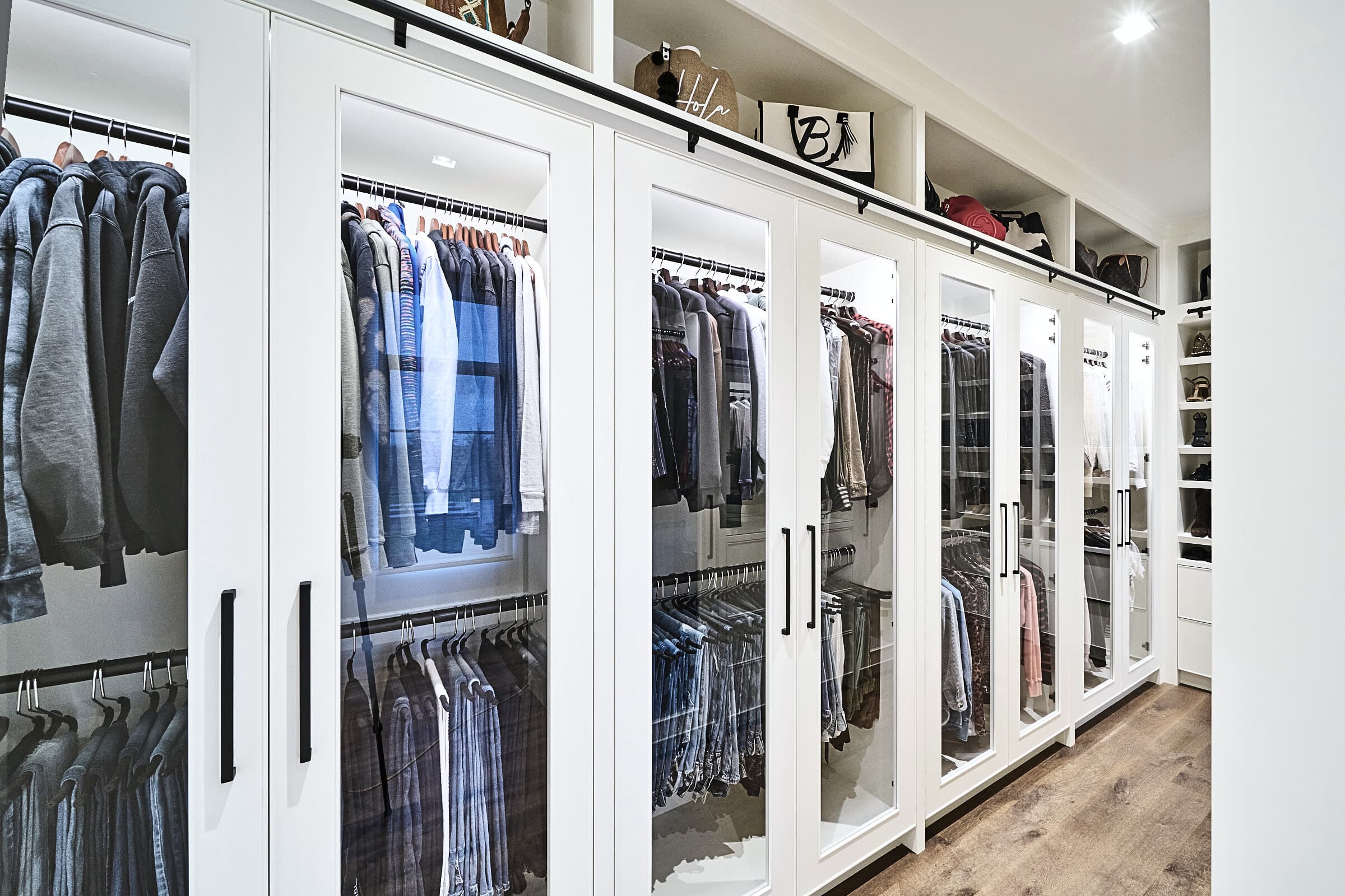 Bespoke custom cabinetry in Full Stretch: Custom Closet Doors