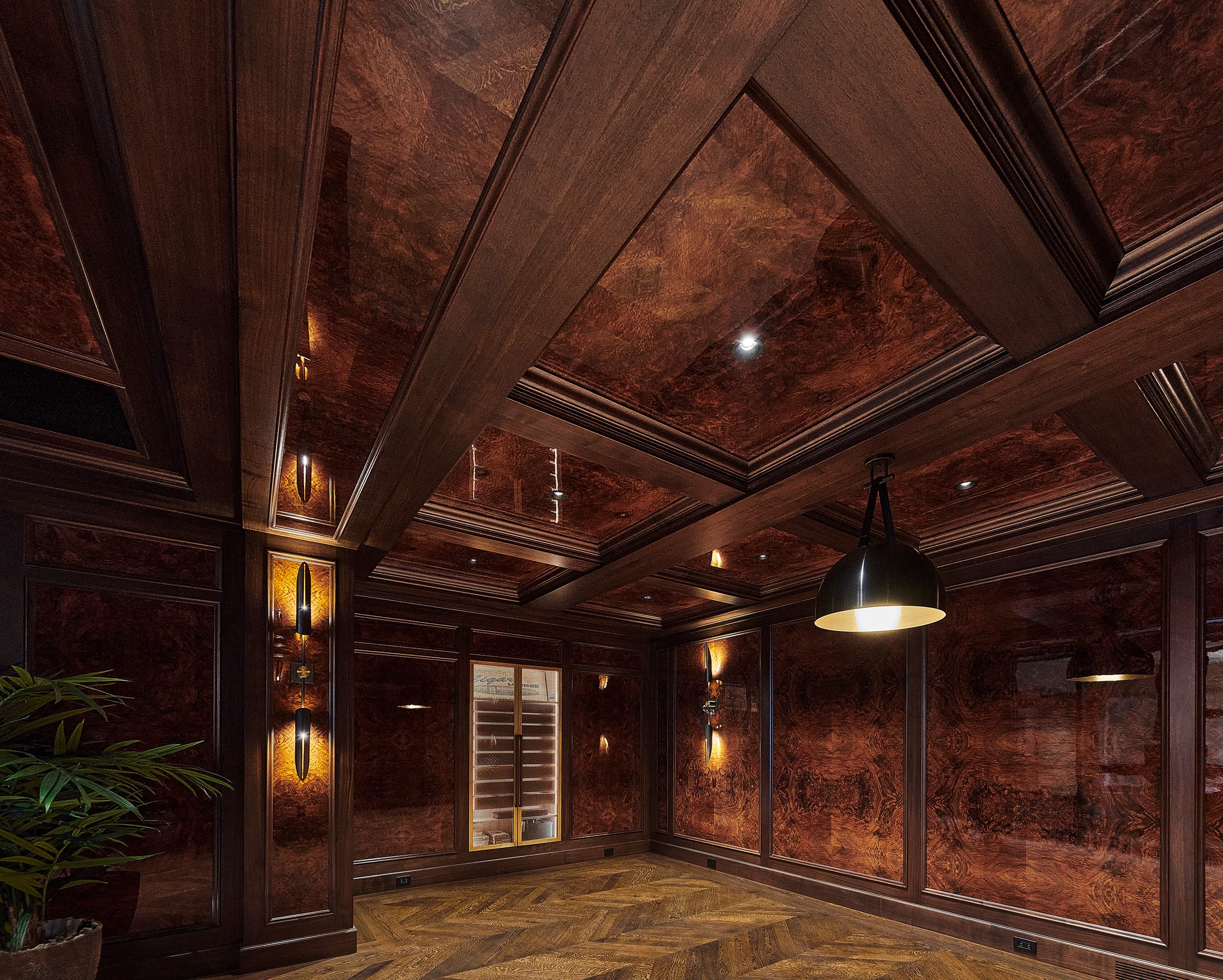 Bespoke custom cabinetry in Smoke Strike: X Cigarroom8