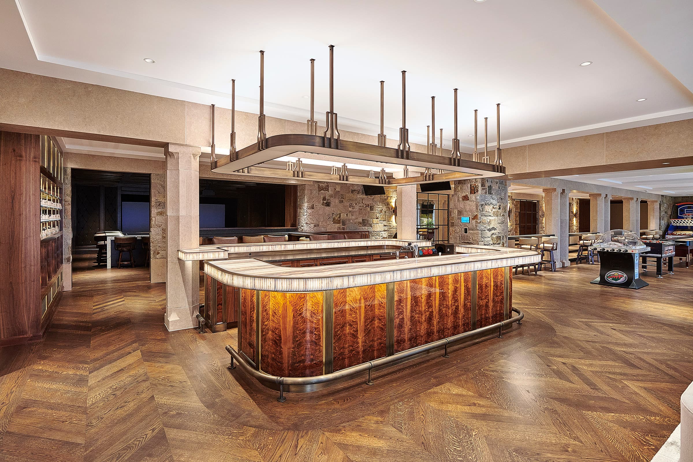 Bespoke custom cabinetry in Smoke Strike: Bar4